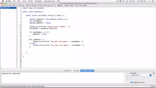 89 The NOT logical operator example program - Learn Java