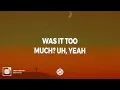 TOO MUCH - The Kid LAROI, Jung Kook, Central Cee (Lyrics) | 8D Audio 🎧