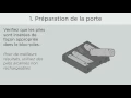 SmartCode 5 Pene dormant electronique a clavier Processus d orientation de porte