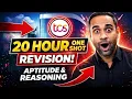 TCS NQT 20 Hour 1-SHOT Preparation TCS Aptitude Reasoning Concept Mock Test