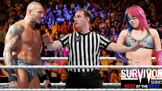 Intergender Match - Randy Ortan vs Asuka WWE 2K22