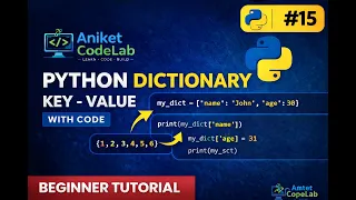 Dictionary in Python in Marathi Python Dictionary Explained with Examples