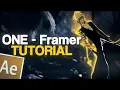 One Framers in After Effects Editing Tutorial