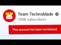YouTube TERMINATED Technoblade s New Channel