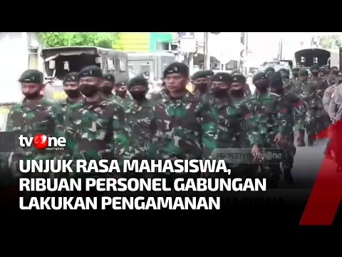 Ribuan Personel Gabungan Siap Amankan Unjuk Rasa Mahasiswa