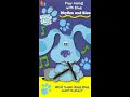 Opening to Blue s Clues Rhythm and Blue 1999 VHS
