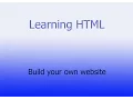 HTML Lesson 6