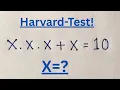 Solve for x in this nice algebra equation Math Olympiad Mathematics