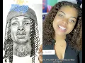 How to Draw King Von in 50 seconds