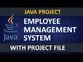 - Employee Management System Java Project Creating View Employees Information class