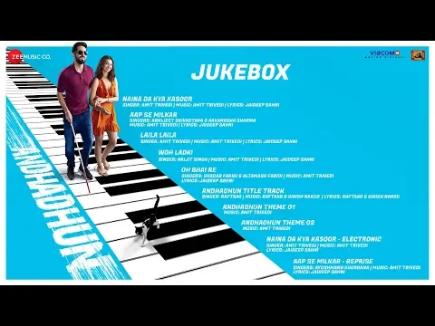 Download MP3 AndhaDhun - Full Movie Audio Jukebox | Ayushmann Khurrana | Radhika Apte | Amit Trivedi