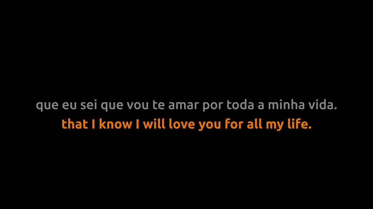 Eu sei que vou te amar - Tom Jobim - Lyrics video english português translation Eu sei que vou te amar - Tom Jobim - Lyrics video english português translation