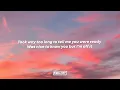 Myles Lloyd, BUNT. - Crazy (Lyrics)