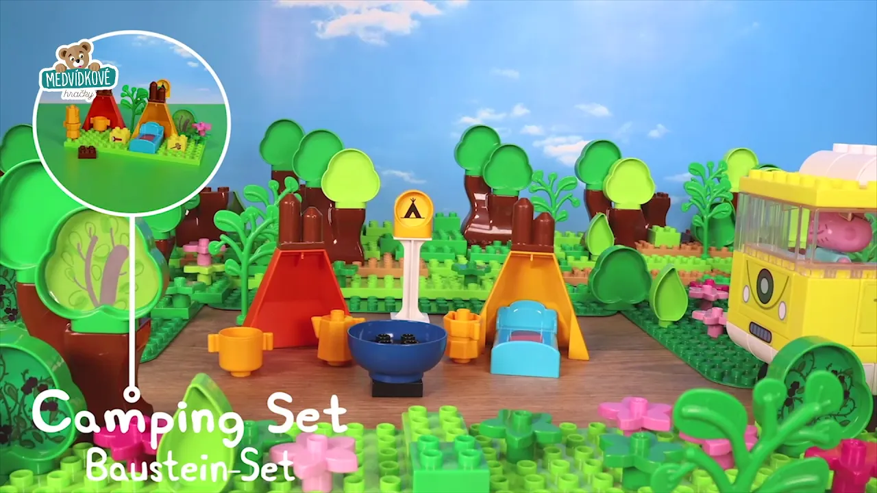 Stavebnice BIG-Bloxx jako lego - Stavebnice Peppa Pig Fire Engine PlayBIG Bloxx BIG - 5