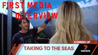 FIRST MEDIA INTERVIEW (+short update) Ep.186 Building my steel sailing yacht