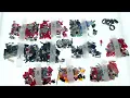 All LEGO Transformers sets so far Compilation/Collection Speed Build