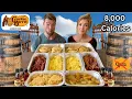 Couple Vs 8 690 Calories of Cracker Barrel Breakfast Feast Challenge