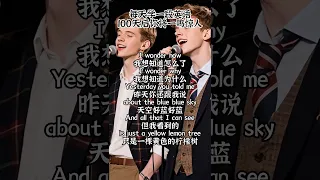 聽歌學英語 Lemon Tree 節奏歡快 清新 淡泊 素美的音律和淺吟低訴的歌聲相融合 音樂玲瓏美妙 旋律中透着一點淡淡的憂鬱 聽了讓人舒心 