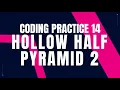 Hollow Half Pyramid 2 Coding Practice 14 Python coding tips tricks Nxtwave ccbp 4 0 telugu
