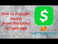 How to transfer money from NetSpend to Cash App