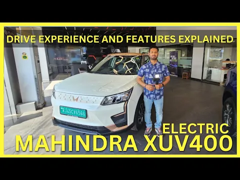 Mahindra XUV400 Electric drive experience and features explained  | Mahindra's first electric SUV