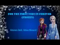 Download Lagu Kristen Bell, Idina Menzel - For the First Time in Forever Frozen (Lyrics)