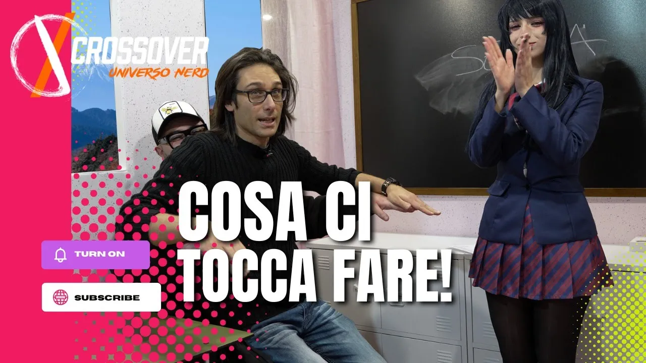 Anteprima di Crossover 7x06 | GamesWeek & Cartoomics 2025 – Parte 1