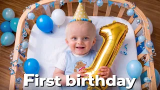 Our Baby Boy Turned ONE