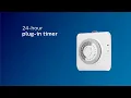 Philips 24-Hour Plug-in Mechanical Timer - Overview