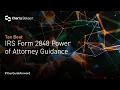 IRS Form 2848 Power of Attorney Guidance