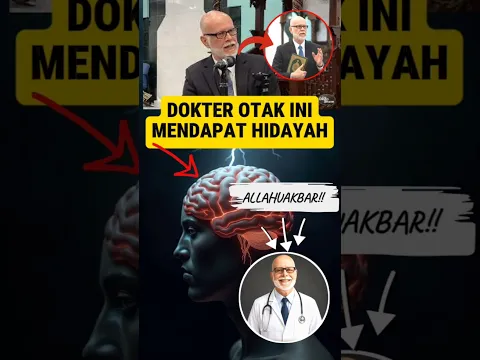 Ditonton hampir 2 jutaX!! Inilah kisah Dokter Otak Amerika yang menjadi Muallaf!!