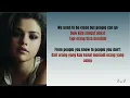 Download Lagu PEOPLE YOU KNOW - selena Gomez (Lirik Lagu Terjemahan)