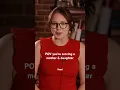 Good luck on all those mother daughter dinners tonight