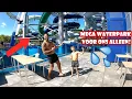 ALLE GLIJBANEN UITTESTEN IN EEN GESLOTEN MEGA WATERPARK!💦| #695