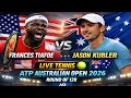 Frances Tiafoe vs Jason Kubler LIVE TENNIS ATP Australia Open 2026 Round Of 128