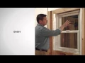 Identifying the Parts of 200 Series Double-Hung Windows Andersen Windows