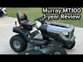 Murray MT100 Riding Lawn Mower 1-year Review