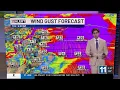 Wednesday evening weather