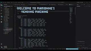 Python Vending Machine Walkthrough in Visual Studio Code Step-by-Step Beginner Guide