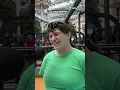 We met the Queen Spinner of Shell Shock at the Mall of America