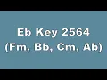 Eb Key 2564 Fm, Bb, Cm, Ab