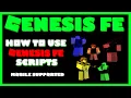 ROBLOX HOW TO USE GENESIS FE TUTORIAL FE SCRIPT TUTORIAL EQUIP MORE THAN 3 HATS TUTORIAL