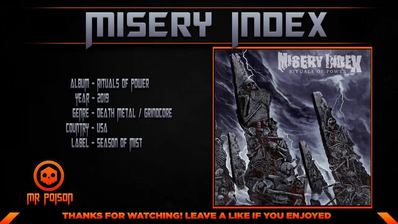 Misery Index - I Disavow