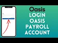 How To Login To Oasis Payroll Oasis Employee Login 2026