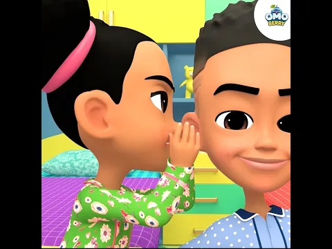 🧸 OmoBerry Pajama Party Song 🧸 Pajama Party Music + Prank Video For Kids