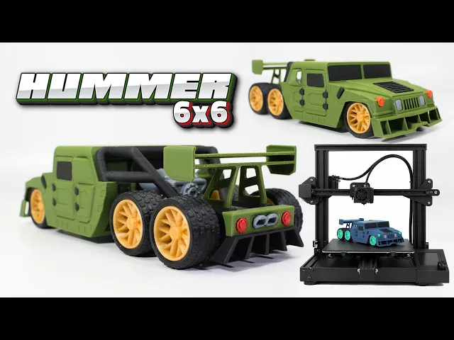 Hummer Humvee 6x6 video thumbnail