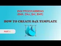 B4X Tips and Tricks - How to Create B4XTemplate and integrate into IDE