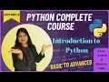 Introduction History Of Python Python full course 2024 Lecture-2 Padho Engineering
