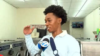 25-year-old opens laundromat in Queens Village