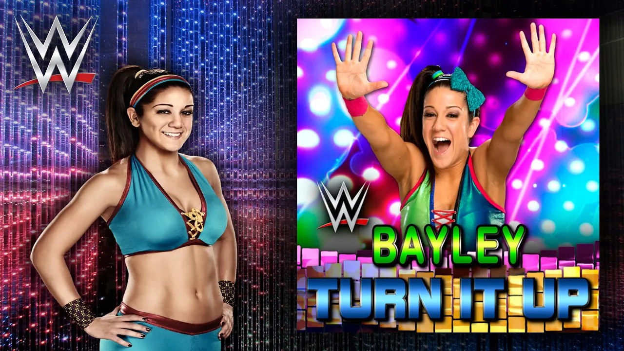 WWE NXT: "Turn It Up" (Bayley) Theme Song + AE (Arena Effect)